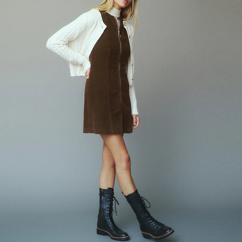 Duque Corduroy Dress